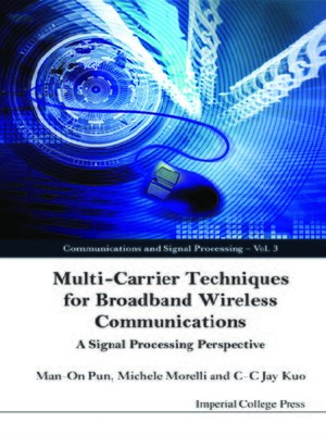 cover image of Multi-carrier Techniques For Broadband Wireless Communications